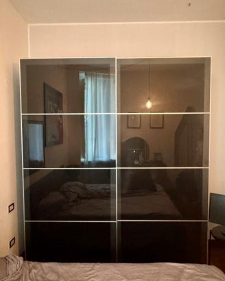 Armadio Pax Ikea  doppia anta scorrevole