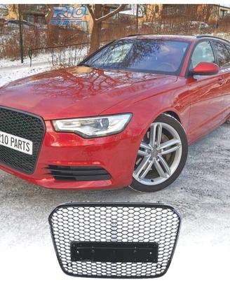 GRIGLIA AUDI A6 C7 4G 10-14 LOOK RS NERO LUCIDO PD