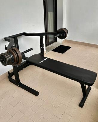 Panca multifunzione SPORTNOW + pesi kit completo