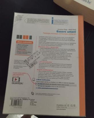 libro psicologia scienze umane 