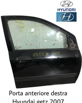 PORTIERA ANTERIORE DESTRA HYUNDAI Getz 2° Serie (