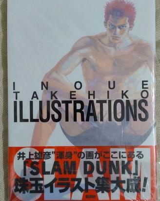 Inoue takehiro illustrations Art book (with obi)