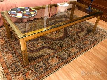 Fuoritutto splendido tavolino ottone design Italia