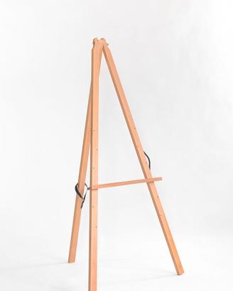 Cavalletto di legno a lira da pittore-Cappelletto