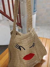 borsa in paglia