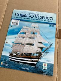Modellino Amerigo Vespucci Hachette, 140 fascicoli