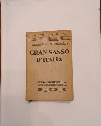 GRAN SASSO D'ITALIA -Guida dei Monti d'Italia 1942