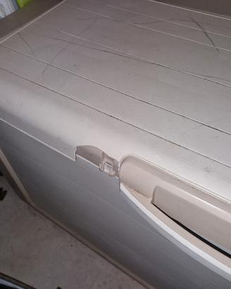 Baule contenitore in plastica 