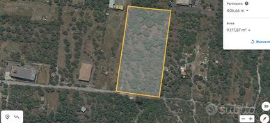 Terreno edificabile -panoramico - zona sud di Bian