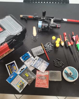 Attrezzi da pesca con Canna 