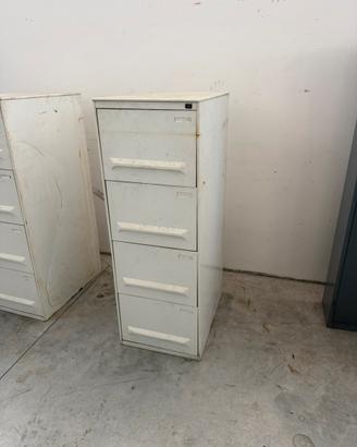 1 cassettiera porta documenti in metallo officina