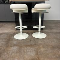 sgabelli bianchi Kristalia BCN