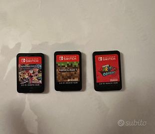 Lotto di 3 giochi per Nintendo Switch