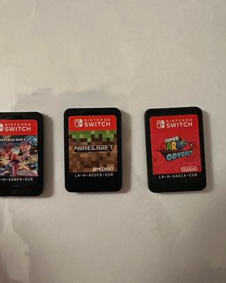 Lotto di 3 giochi per Nintendo Switch