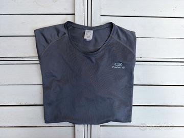 Tshirt Uomo Kalenji TG. M Grigio