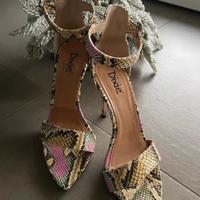 Sandalo pitonato Dixie