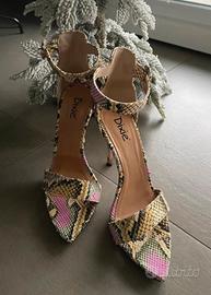 Sandalo pitonato Dixie