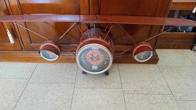AEREO OROLOGIO MENSOLA fatto a mano 