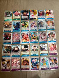 Lotto carte One piece Op11