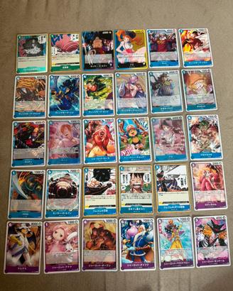 Lotto carte One piece Op11