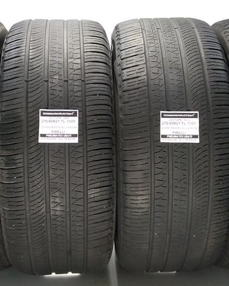 4 PNEUMATICI USATI 275/45R21 110Y S ZERO AS PIRELL