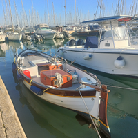 Gozzo barca legno