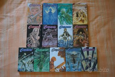 Claymore numeri dall'1 al 13