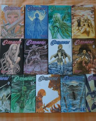 Claymore numeri dall'1 al 13