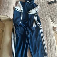 Tuta adidas felpata misura L
