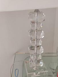 LAMPADA CRISTALLO PREGIATA NUOVA