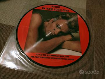 Sting in New York City ( picture disc)