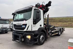 IVECO STRALIS 260S46 CARICATORE + SCARR.