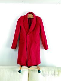 Blazer/cappottino lungo rosso acceso Nuna Lie