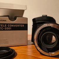 Sigma teleconverter TC 2021 2x Canon