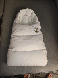 Sacco nanna rosa e bianco Moncler originale