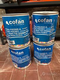 Vernice per piscine al clorocaucciù. COFAN 20KG