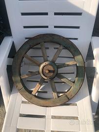 Ruota del carro vintage