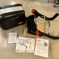 Krauser K2 Tris Valigie e rack e accessori anni 80