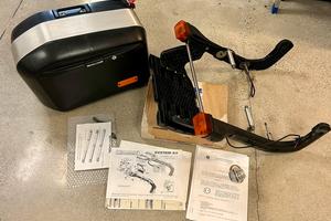 Krauser K2 Tris Valigie e rack e accessori anni 80