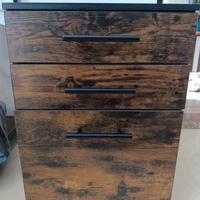 Comodino porta documenti 