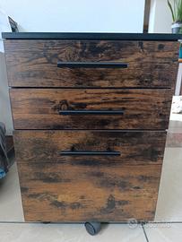 Comodino porta documenti 