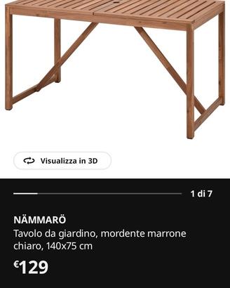 tavolo Ikea Nammaro