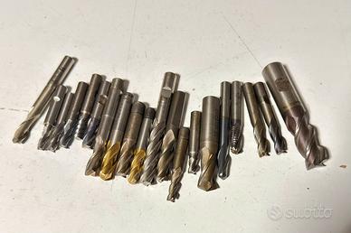 Lotto 20 frese HSS/HssCo usate