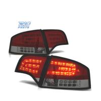 FANALI A LED AUDI A4 B7 04-07 ROSSO AFFUMICATO