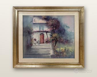 Franco Massimi 1971, casa con glicine