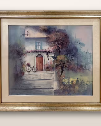 Franco Massimi 1971, casa con glicine