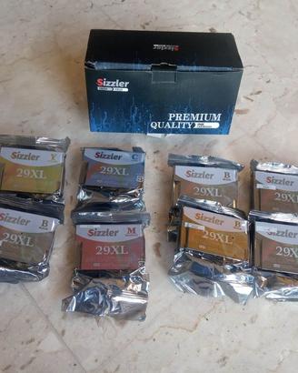 7 Cartucce compatibili x stamp. EPSON FRAGOLA XL 