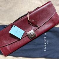 Cartella sottobraccio in pelle Marinella