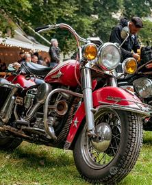 Harley-davidson Panhead Duo glide 1200 1961