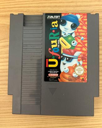 NINTENDO NES GIOCO UFOURIA